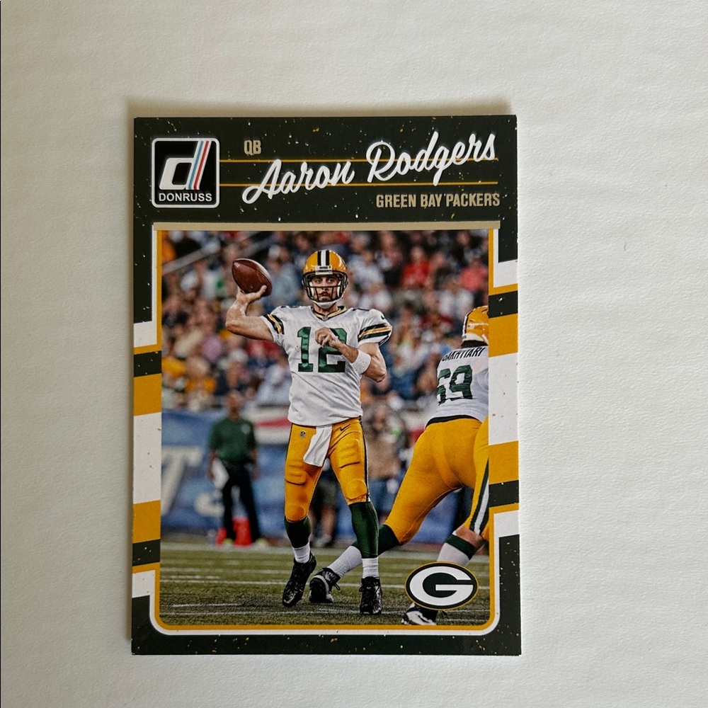 Donruss Aaron Rodgers Football Card